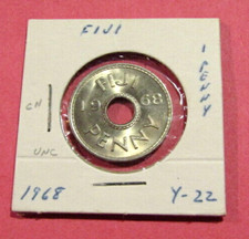Fiji 1968 1 Penny unc Coin