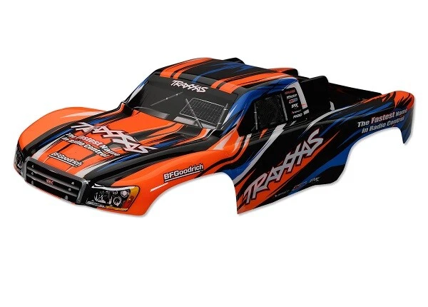Traxxas 5850X Slash Body Painted Orange eBay