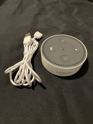Amazon Echo Dot (2nd Generation) Smart Assistant - White w/Power Cable