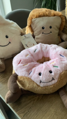 Warmies Microwaveable Soft Toy Lavender Scented Weighted Junk Food Heat Pack