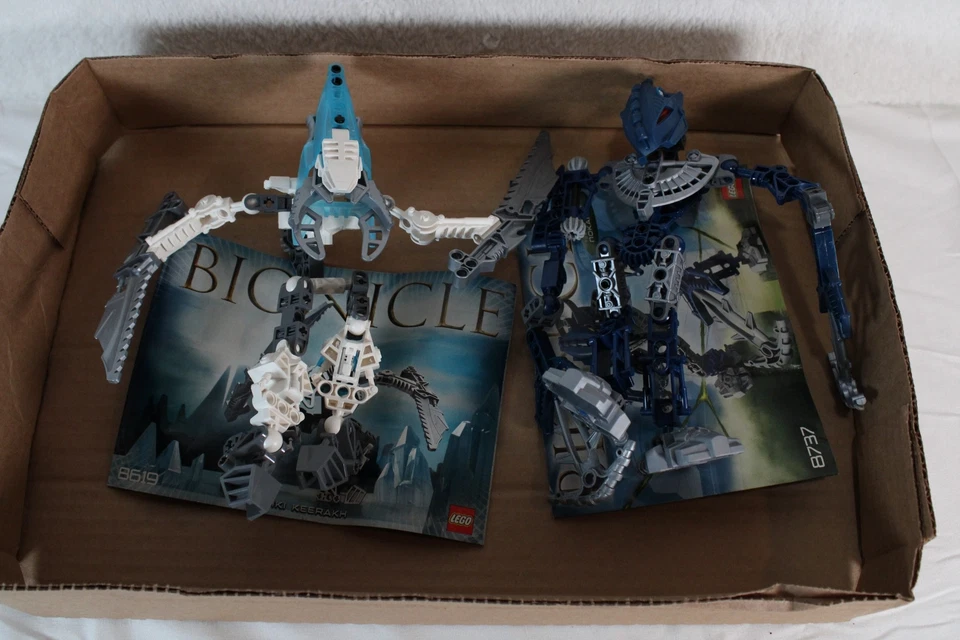 Набор Lego Bionicle 8619 Vahki Keerakh & Toa Hordika Nokama 8737 - Изображение 2 из 4