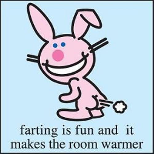 IT'S HAPPY BUNNY 1.5-in BADGE Button 