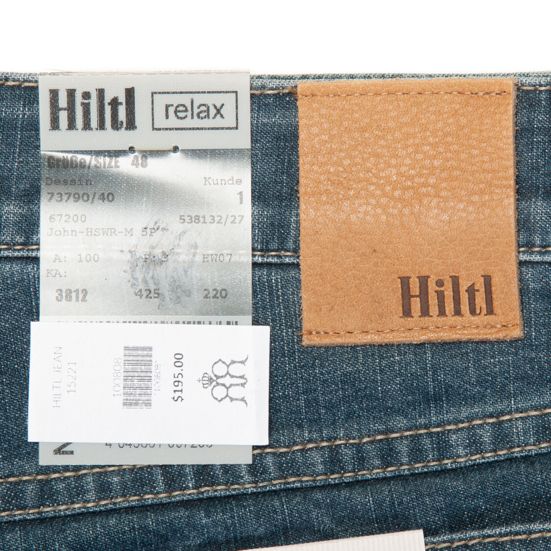 Hiltl Blue John Mobilsafe Jeans 19151H | eBay