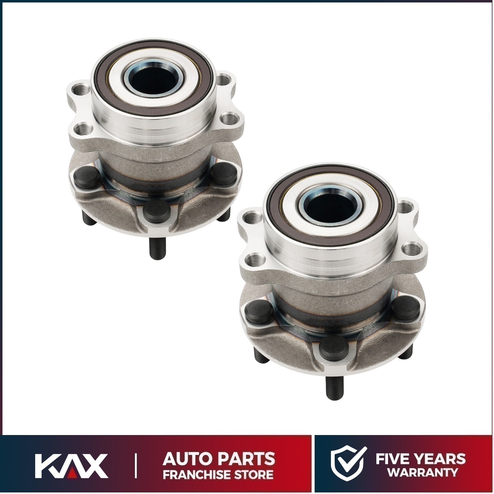 2x Rear Wheel Bearing Hub For Subaru Crosstrek 2016-2020 Forester 2014-2018