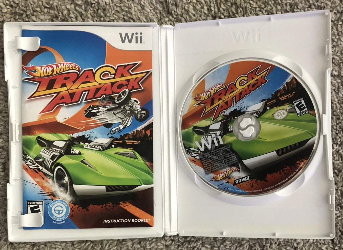 Used Hot wheels Track Attack - Nintendo Wii (Used)