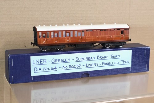 LAWRENCE SCALE MODELLE RAINGER KIT GEBAUT LNER SUBURBAN 3. BREMSWAGEN 86052 ol | Zustand: Used