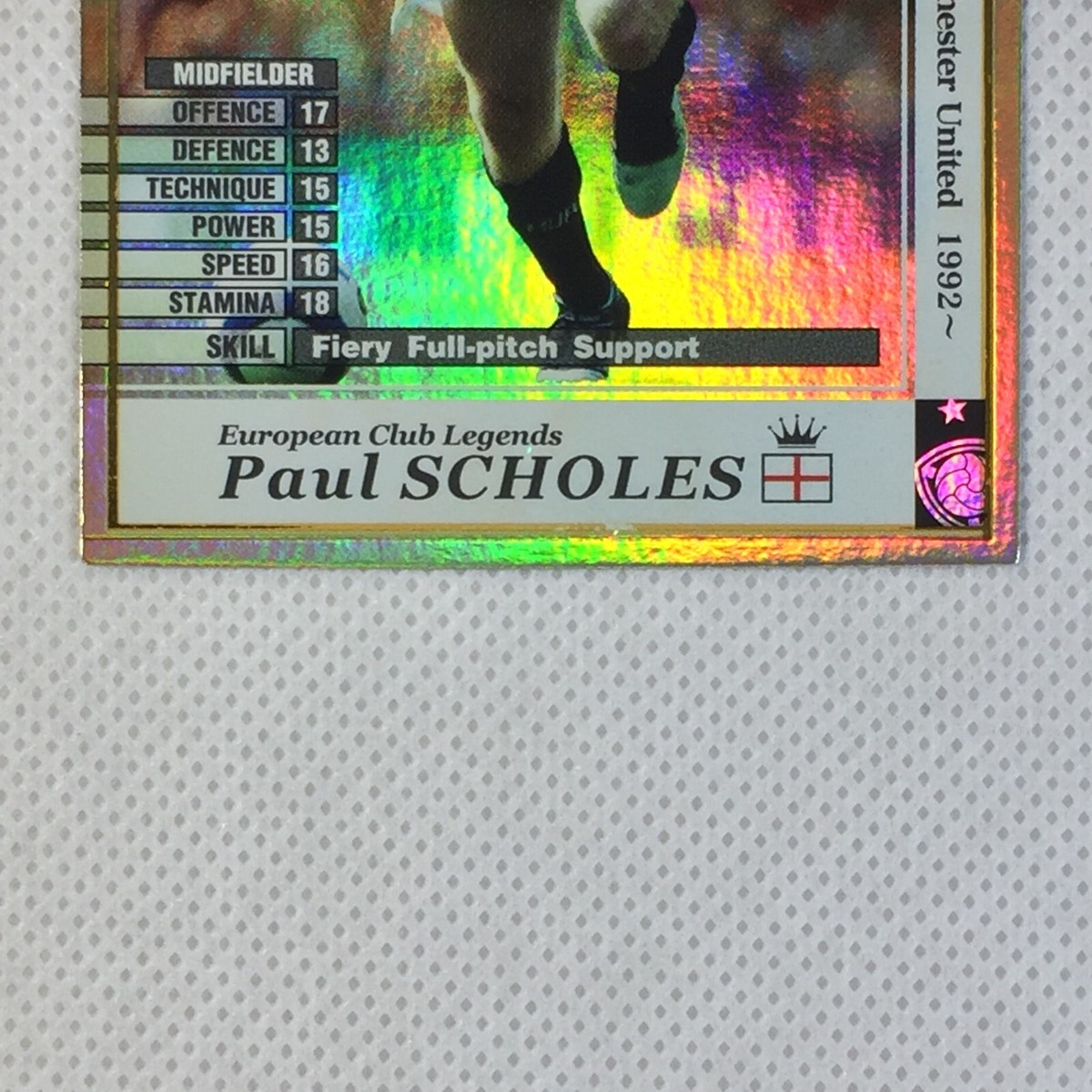 Panini WCCF 2005-06 Paul Scholes Manchester United LEGENDS Panini WCCF 2005-06 Paul Scholes Manchester United LEGENDS