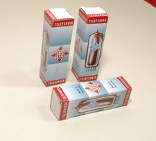 LOT of 10 TELEFUNKEN TUBE BOX CARTON BOX FOR ECC83 ECC82 ECC81 ECC88 ECC85 12AX7