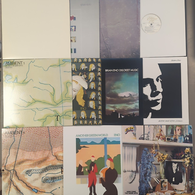 Brian Eno - Working Backwards. 11 LP Box Set. 1983 - 1973 | eBay