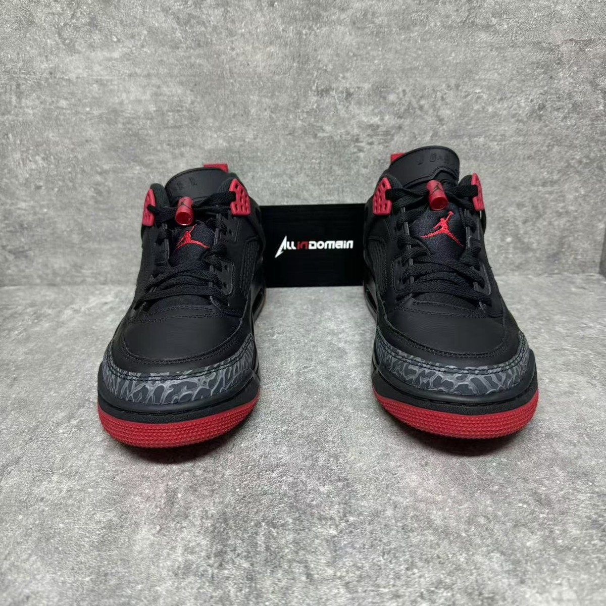 NEW Nike Air Jordan Spizike Low ‘Bred’ Black Gym Red FQ1759-006 Men\'s Size 11.5 Jordan Men main image 2