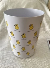 Vintage 2003 David and Goliath Chicks Rule Novelty Trash Can