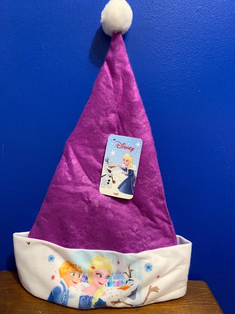 Disney Frozen Christmas Santa Hat NEW Celebrate The Season EBay