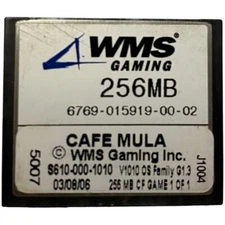 WMS Bluebird 1 Compact Flash GAME Software Cafe Mula