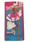 Vintage 1995 Barbie Sports Fashions Swimmer Outfit whistle and towel New