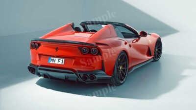 Novitec Ferrari 812 GTS High Res Wall Decor Print Photo Poster - CAR2810