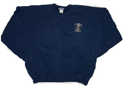 #ad *VTG* Harry S. Truman White House Museum Key West FL Navy Sweatshirt; 2XL $25.50