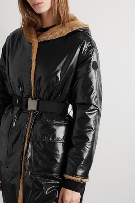 moncler shearling jacket