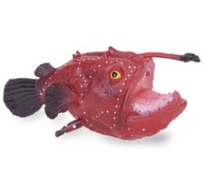 Red Anglerfish Sea Animal Toy PVC Action Figure Kids Toys Party Children Gifts
