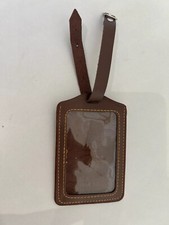 Hanging Gardens of Bali Luggage Tag Brown PU As new