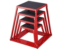 12/18/24/30in Plyometric Jump Box Fitness Exercise Plyo Box Step Cross Home Gym