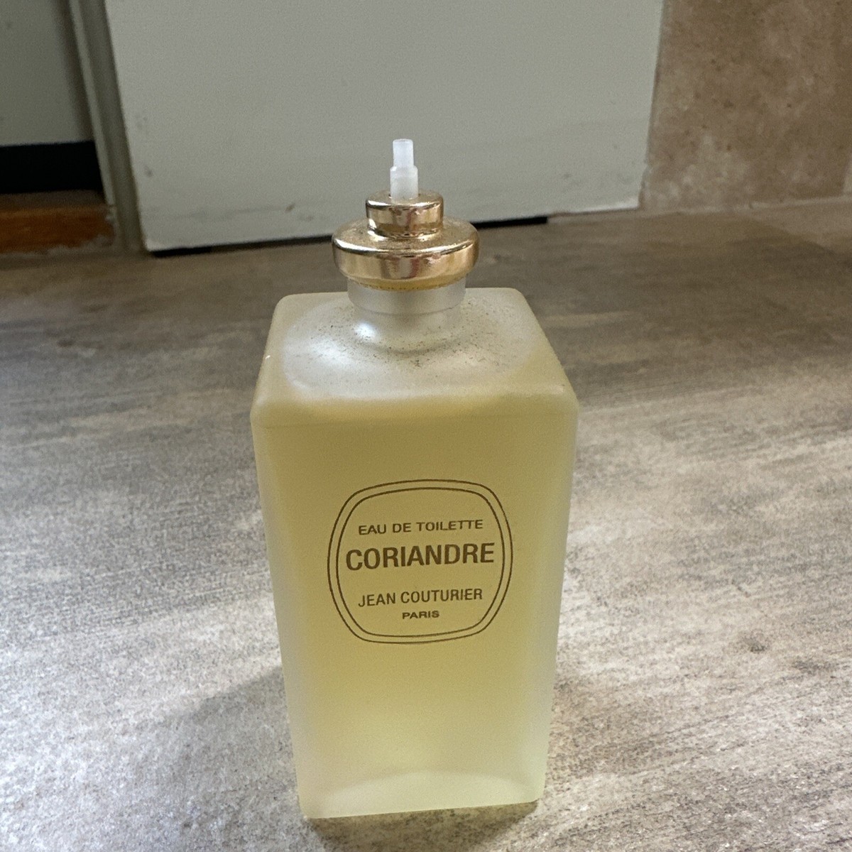 Coriandre Jean Couturier Eau de Toilette TESTER no cap