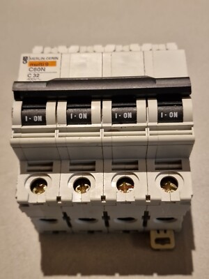 Merlin Gerin Multi 9 C60N C32 3-polig Leitungsschutzschalter | 3P LS-Schalter |