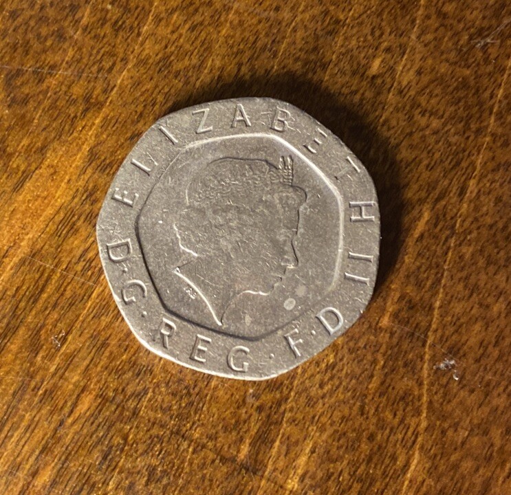 Elizabeth II 1998 DG REG FD 20 Pence Circulated Coin | eBay