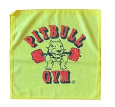 Microfiber towel Pitbull Gym logo detail larg...
