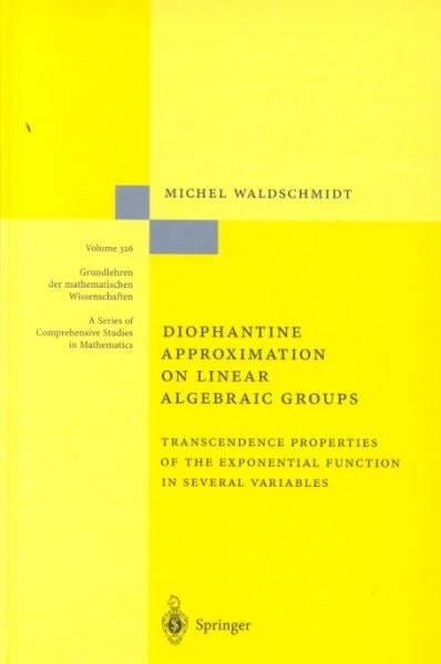 Diophantine Approximation on Linear Algebraic Groups : Transcendence Properti...