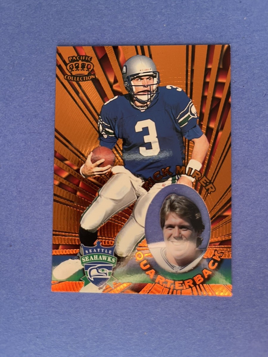 Rick Mirer 1996 Pacific Invincible #I-139 Seattle Seahawks QB