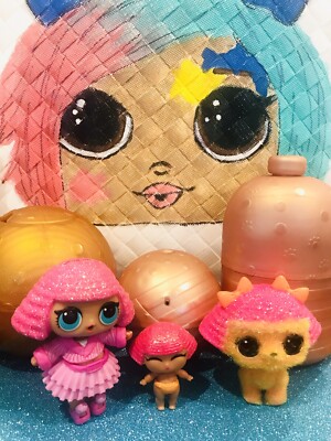 LOL Surprise The Glitter Queen Lil Glitter Queen Fuzzy Pet Glitter