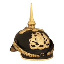 German pickelhaube World war 1 Leather Helmet reenactment