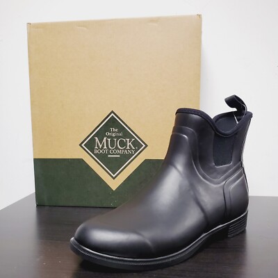 Muck Boots Derby Equestrian Pull On Boot in Black for women Size 7 M - Brand New