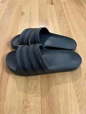 Adidas Men’s Adilette Aqua Dark Blue & Preloved Ink Slides IF0895 Sandals
