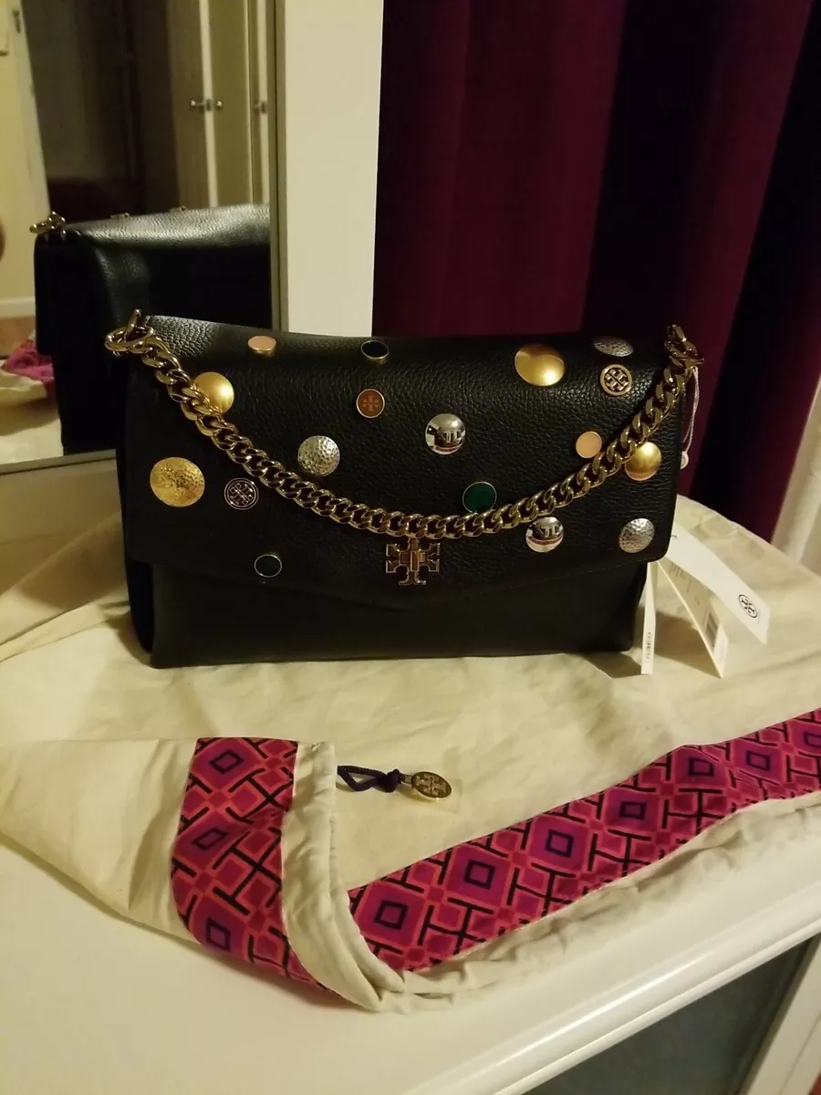 Tory burch kira mixed materials shoulder bag hot sale