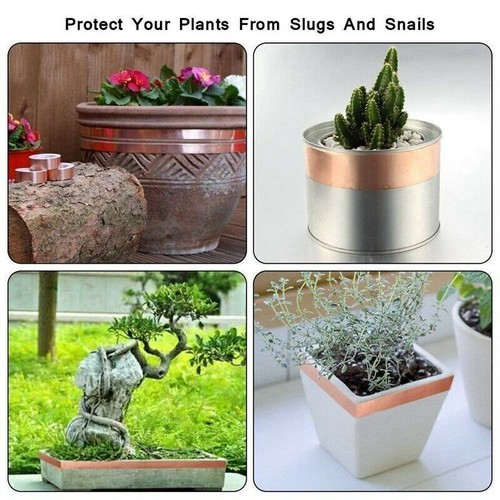 25M Adhesive Copper Slug Tape Snail Barrier conductive Repellent Guitar EMI - Picture 6 of 19