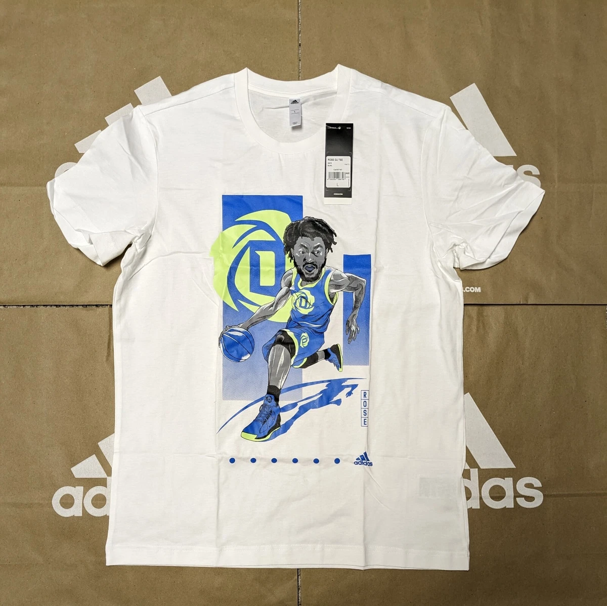 Adidas derrick hotsell rose t shirt