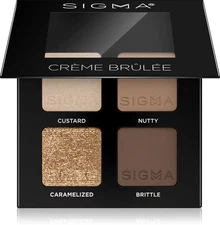 Sigma Beauty Quad eyeshadow palette Crème Brûlée 4 g