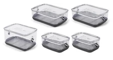ProKeeper+ by Stackable Produce ProKeeper Storage Container with Stay-Fresh V...