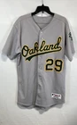 Majestic Oakland A's Adam Kennedy #26 Signed Gray Baseball Jersey Men's Sz 46
