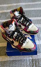 Nike SB Dunk High Premium Plaid Multi-Color S...