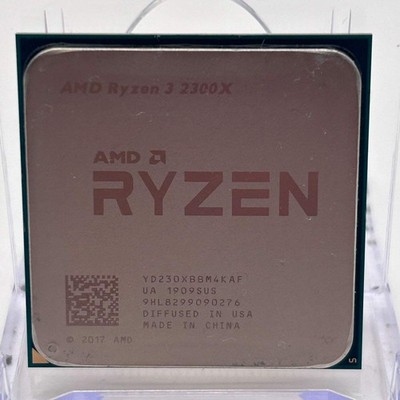 AMD Ryzen 3 2300X 3.50GHz Quad Core YD230XBBM4KAF 4 Thread AM4