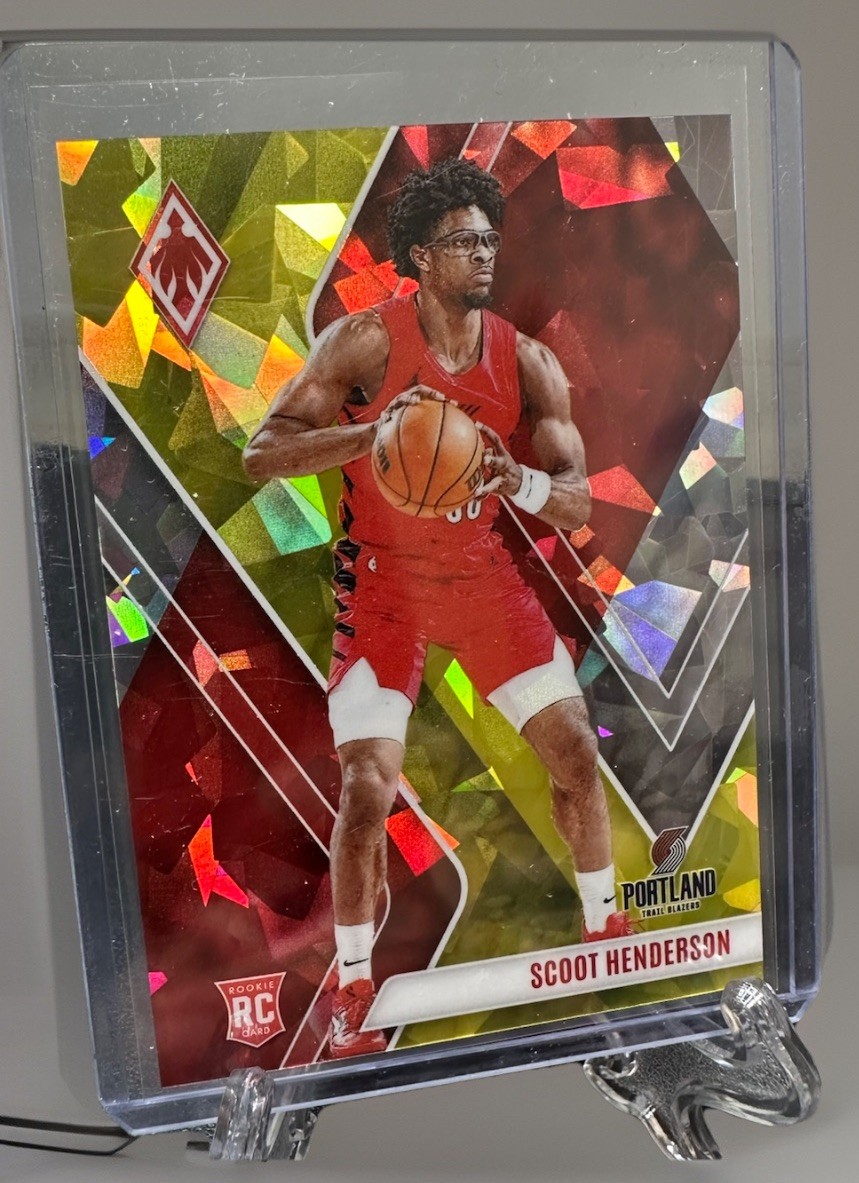 2023-24 Panini Phoenix Scoot Henderson Rookie Parallel #298 144/175 Blazers