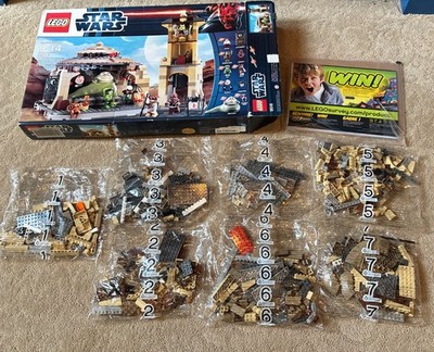 LEGO STAR WARS 9516 JABBA'S PALACE Build NO Minifigures! With