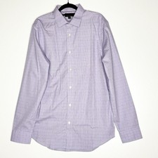 New Banana Republic Non-Iron Tailored Slim Fit Button Down Shirt Men's Medium