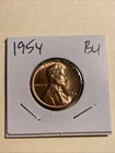 1954 Lincoln Cent BU Free Shipping