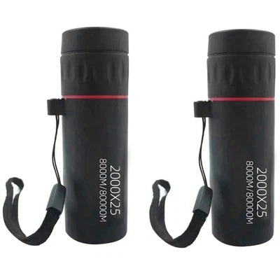 Télescope Monoculaire  2000x25 pour Téléphone Portable, 2 Pièces J9M91344 - Photo 1/4