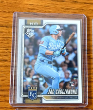 2026 Topps Series One #138 Jac Caglianone  ROOKIE CARD Kansas City Royals