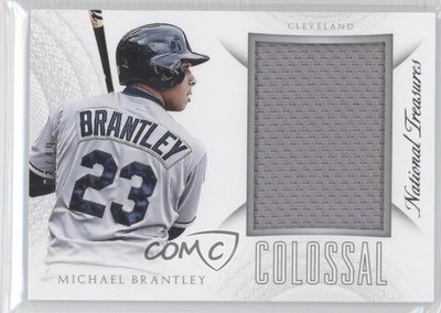 2015 Panini National Treasures Colossal 2/49 Michael Brantley #40 4o3