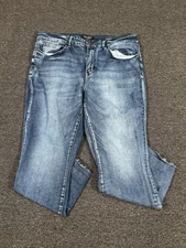 Judy Blue Relaxed Fit Jeans Women’s 18W Blue Denim Stretch High Rise Casual